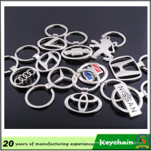 Fabrik Direktverkauf billiges Metall Auto Logo Schlüsselanhänger